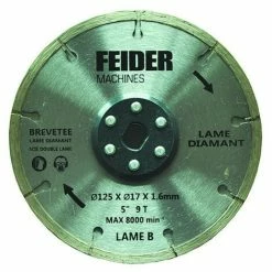 FEIDER Lame Pour Scie FDL125DB