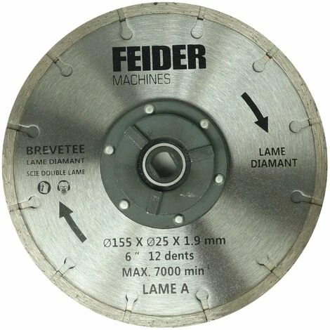 FEIDER Lame Pour Scie Double FDL155DB 2 FEIDER Lame Pour Scie Double FDL155DB – Image 2