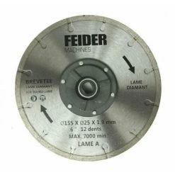 FEIDER Lame Diamant 185MM FDL185 DB