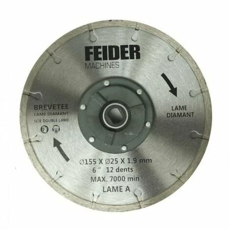 FEIDER Lame Diamant 185MM FDL185 DB 1 FEIDER Lame Diamant 185MM FDL185 DB