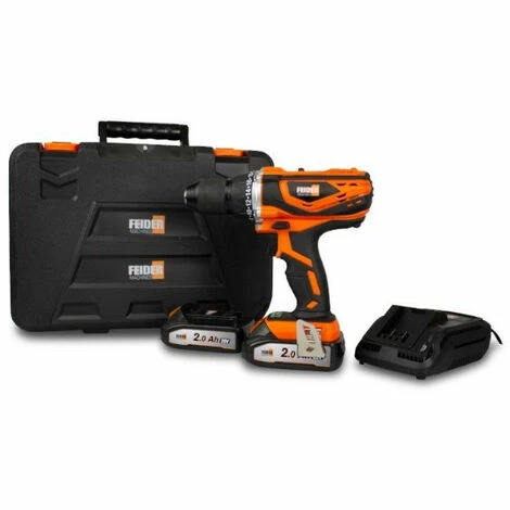 FEIDER Perceuse - Visseuse Sans Fil 20 V 38 Nm FPV20V2B2B 1 FEIDER Perceuse - Visseuse Sans Fil 20 V 38 Nm FPV20V2B2B