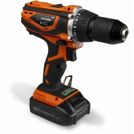 FEIDER Perceuse - Visseuse Sans Fil 20 V 38 Nm FPV20V2B2B 3 FEIDER Perceuse - Visseuse Sans Fil 20 V 38 Nm FPV20V2B2B – Image 3