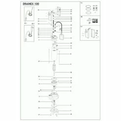 ESPA Pompe Submersible DRAINEX 100M A - 230V - 16,8L/h - 7m Max. 7 ESPA Pompe Submersible DRAINEX 100M A - 230V - 16,8L/h - 7m Max. -Feider Soldes 2022 36591737 4